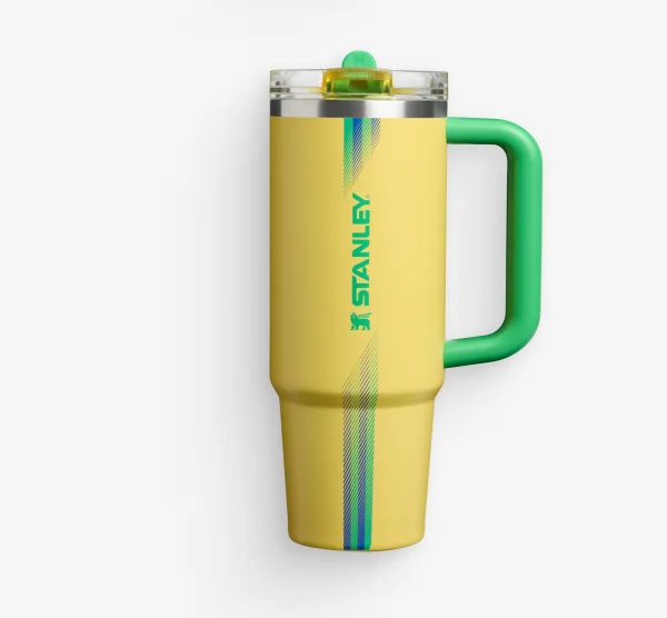 The Country Collection Quencher® ProTour Flip Straw Tumbler | 30 OZ | Team Yellow Green