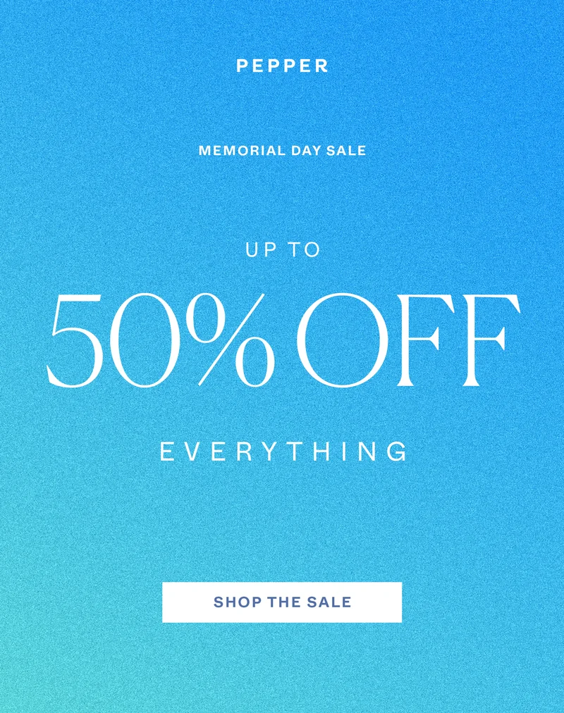 Up to 50% off everything