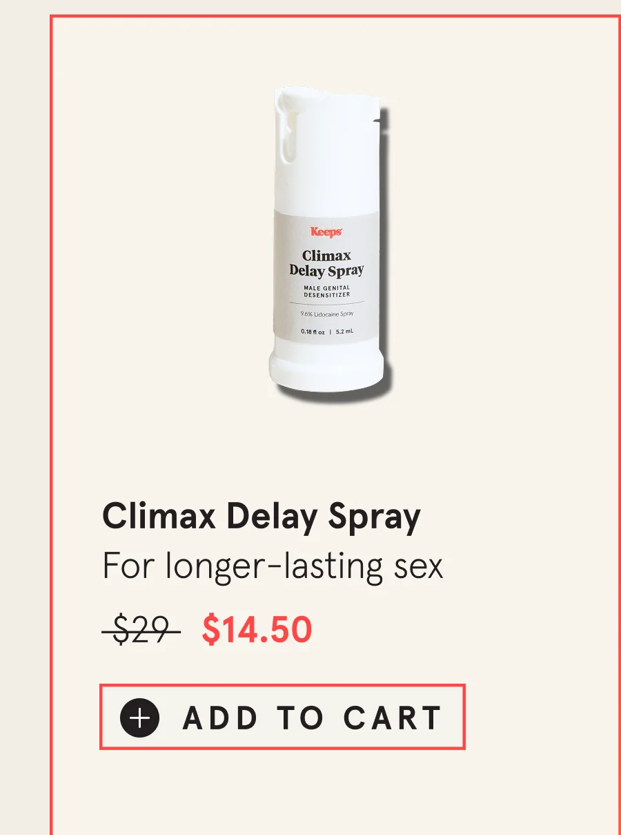 Climax Delay Spray