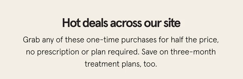 Hot deals across the site