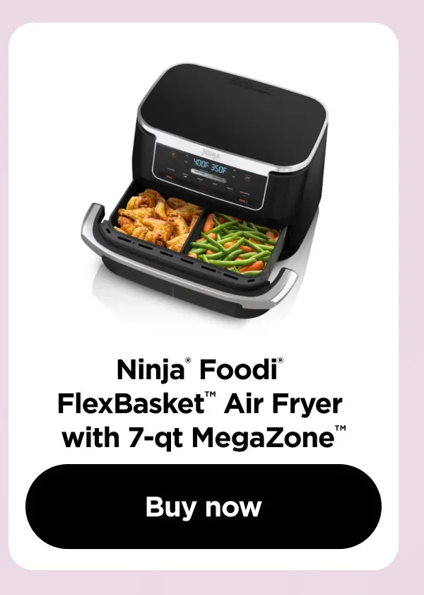 Ninja® Foodi® FlexBasket™ Air Fryer with 7qt MegaZone™