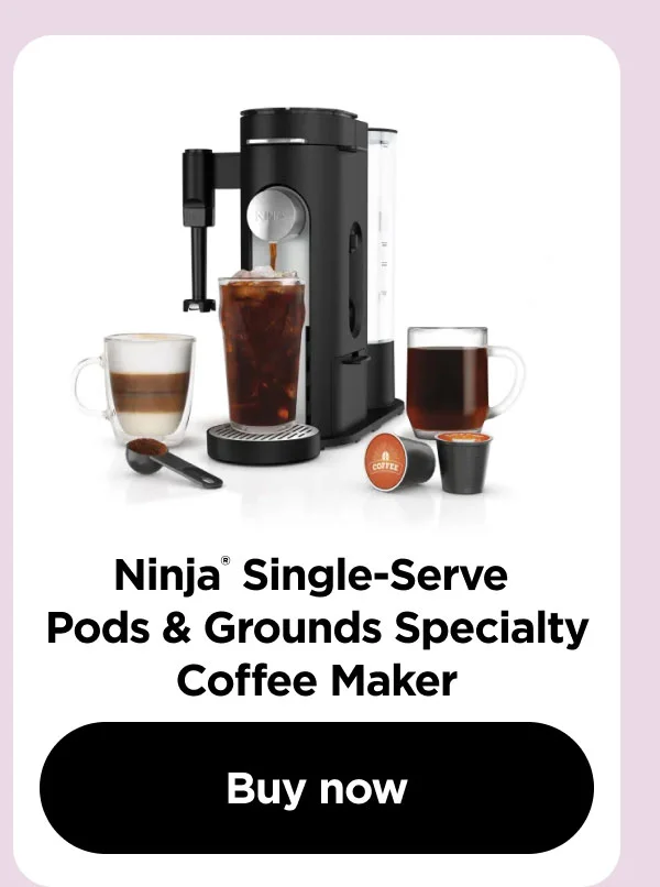 Ninja® Single-Serve Pods & Grounds Specialty Coffee Maker