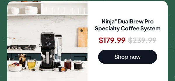 Ninja® DualBrew Pro Specialty Coffee System