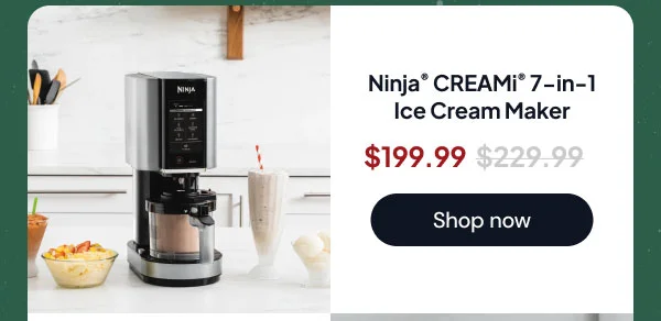 Ninja® CREAMi® 7-in-1 Ice Cream Maker
