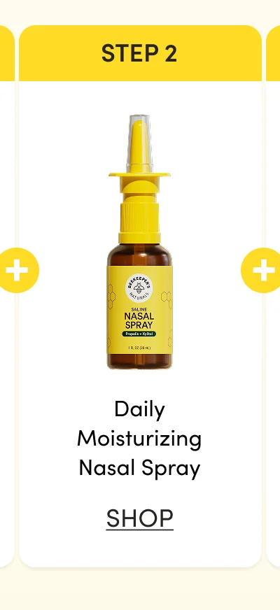Step 2: Daily Moisturizing Nasal Spray
