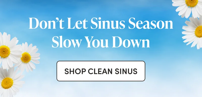 Don’t Let Sinus Season Slow You Down