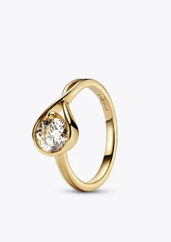 Pandora Infinite 14k Gold Lab-grown Diamond Ring