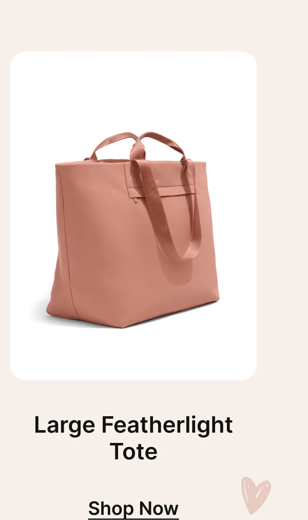 Large Featherlight Tote | Shop Now