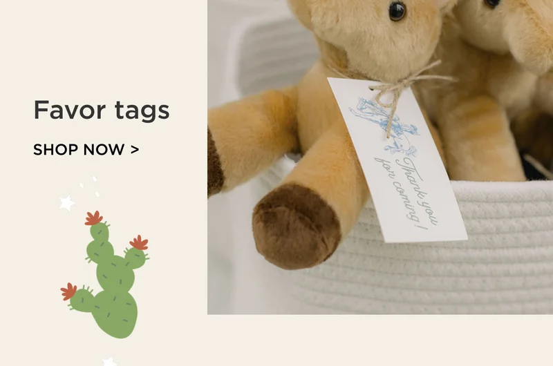 Shop Now(Favor Tags)