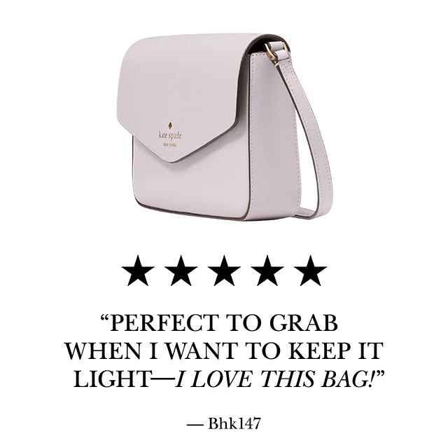 "Perfect to grab when I want to keep it light - I love this bag!" -Bhk147