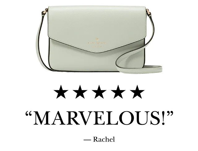 "Marvelous!" -Rachel