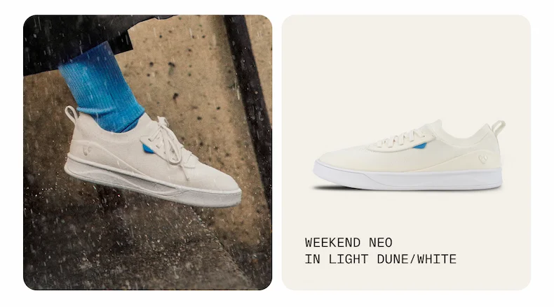 Weekend Neo in Light Dune/White