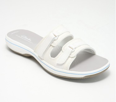 Clarks Cloudsteppers Sport Slide Sandals - Breeze Piper