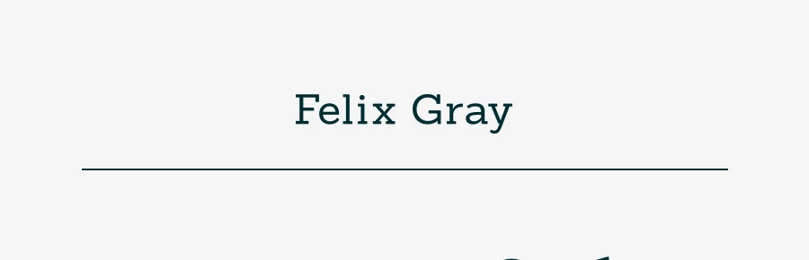 Felix Gray