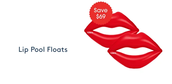 Shop - Lip Pool Floats