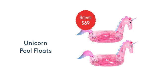 Shop - Unicorn Pool Floats