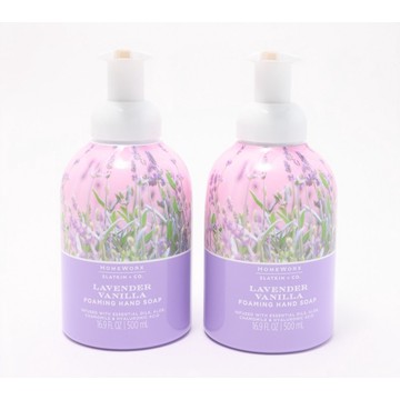 HomeWorx by Slatkin + Co. S/2 16oz  Foaming Soaps