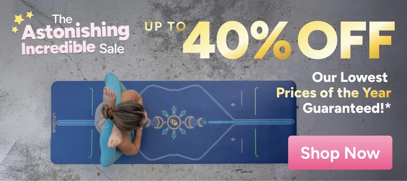 The astonishing incredible sale - up to 40% off!
