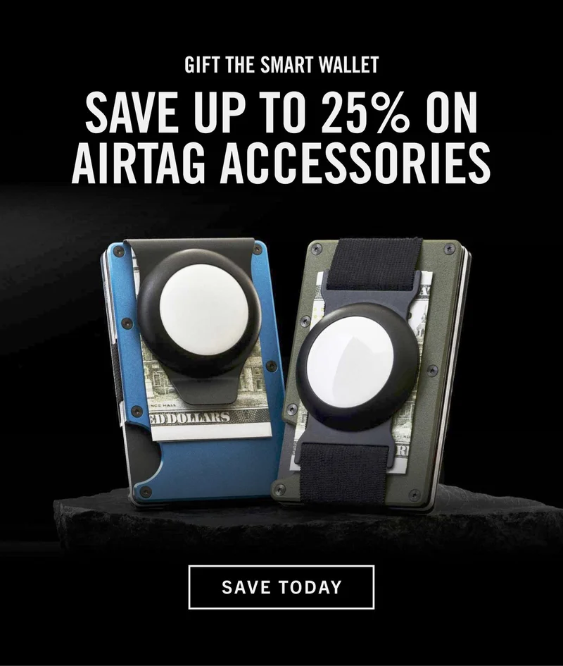 Save up to 25% on airtag accessories