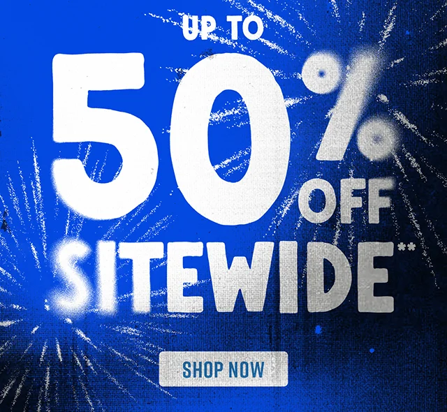 Up to 50% Off Sitewide. Not Combinable with Other Offers. Shop Now