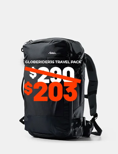 Globerider35 travel pack $203