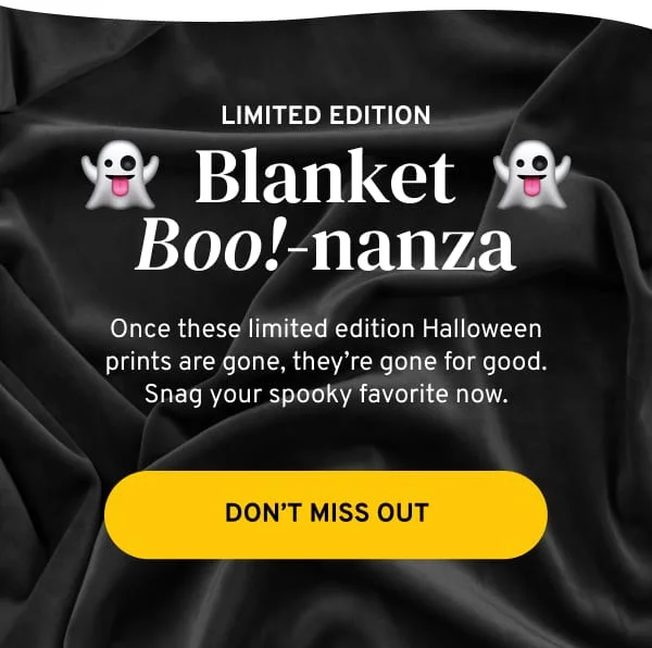 Blanket Boo-Nanza