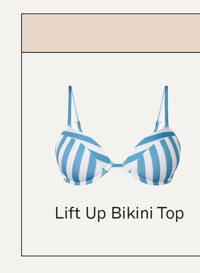Lift Up Bikini Top
