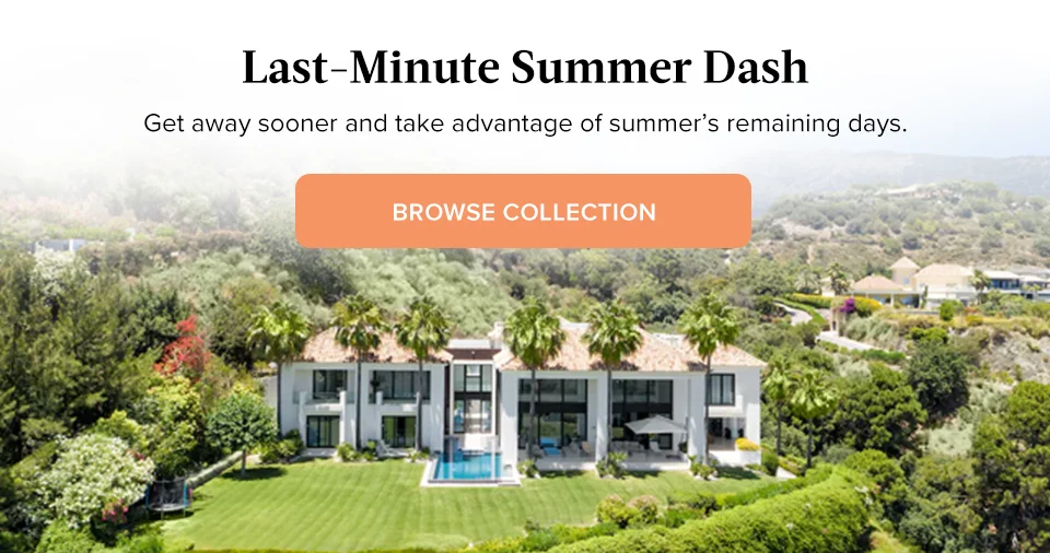 Book your trip now and take advantage of the last days of summer.