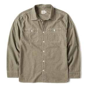 Brushed Cotton Crossback Work Shirt