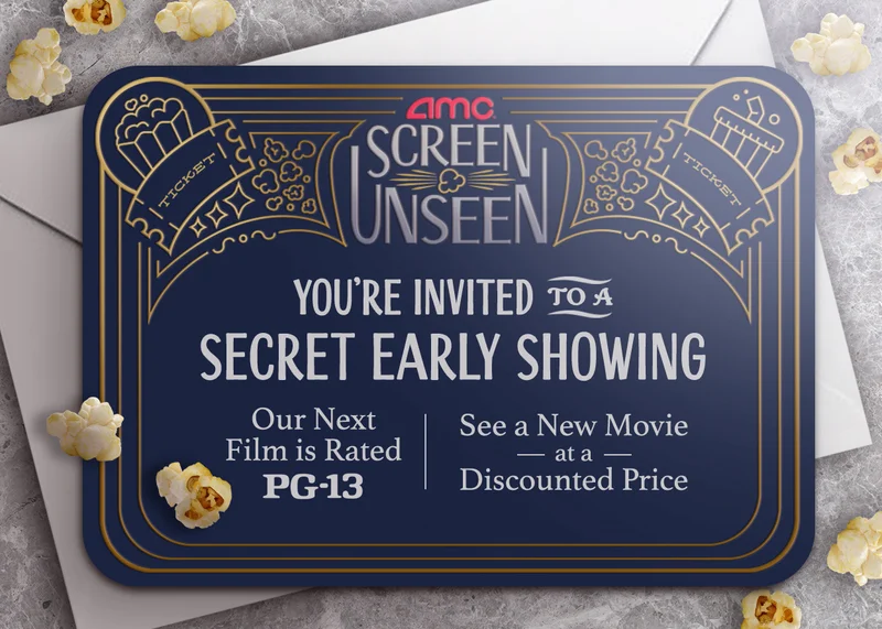 AMC Screen Unseen | You’re Invited to a Secret Early Showing