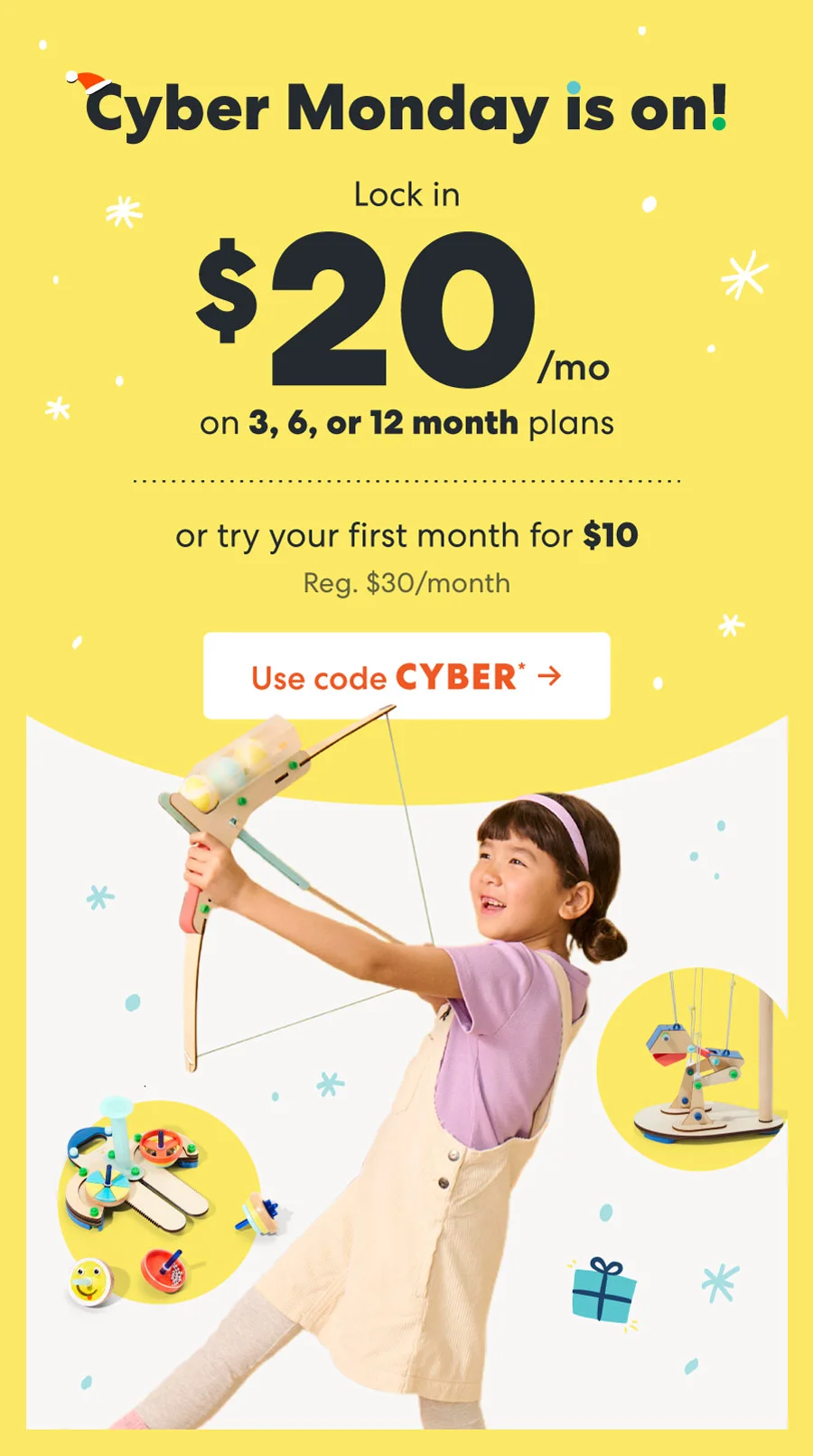Cyber Monday starts NOW! Cyber Monday starts NOW!