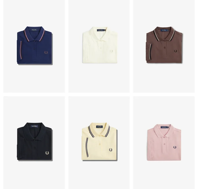 Women's Fred Perry Shirts