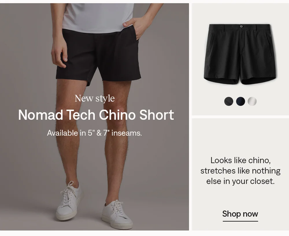 Nomad Tech Chino Short