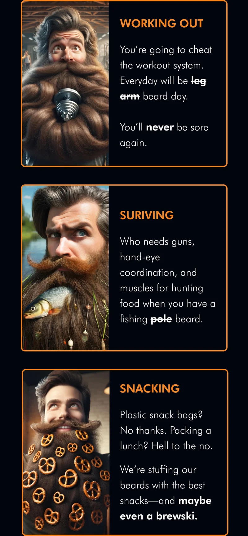 How a perfect beard will help.