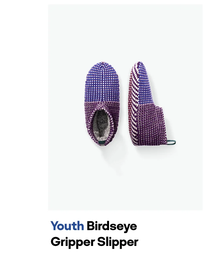 Youth Gripper Slipper - Double Cushion