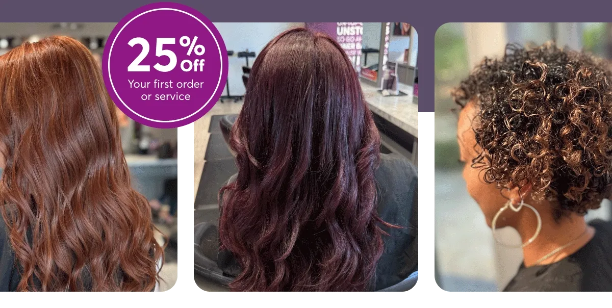 25% off your first order or service