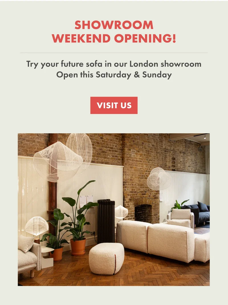 Showroom weekend opening