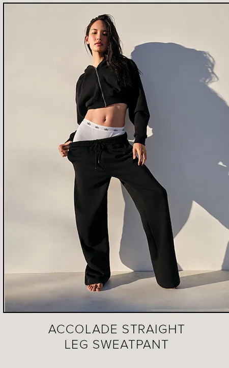 ACCOLADE STRAIGHT LEG SWEATPANT