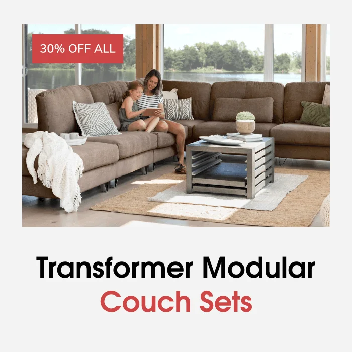 Transformer Modular Couch Sets