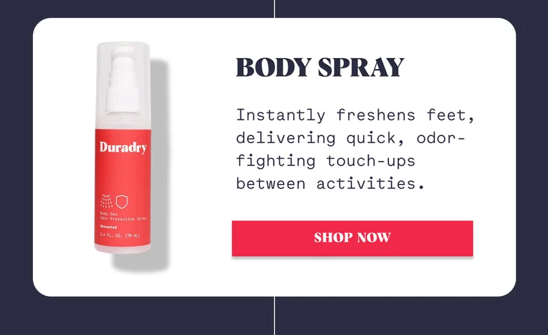 Deodorizing Foot Soak Eliminates odors while pampering your feet, leaving them refreshed and ready for tomorrow. SHOP NOW