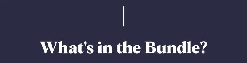 What’s in the Bundle?