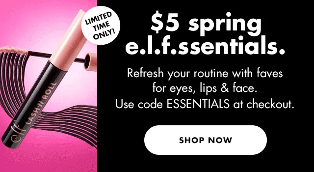 $5 spring e.l.f.ssentials