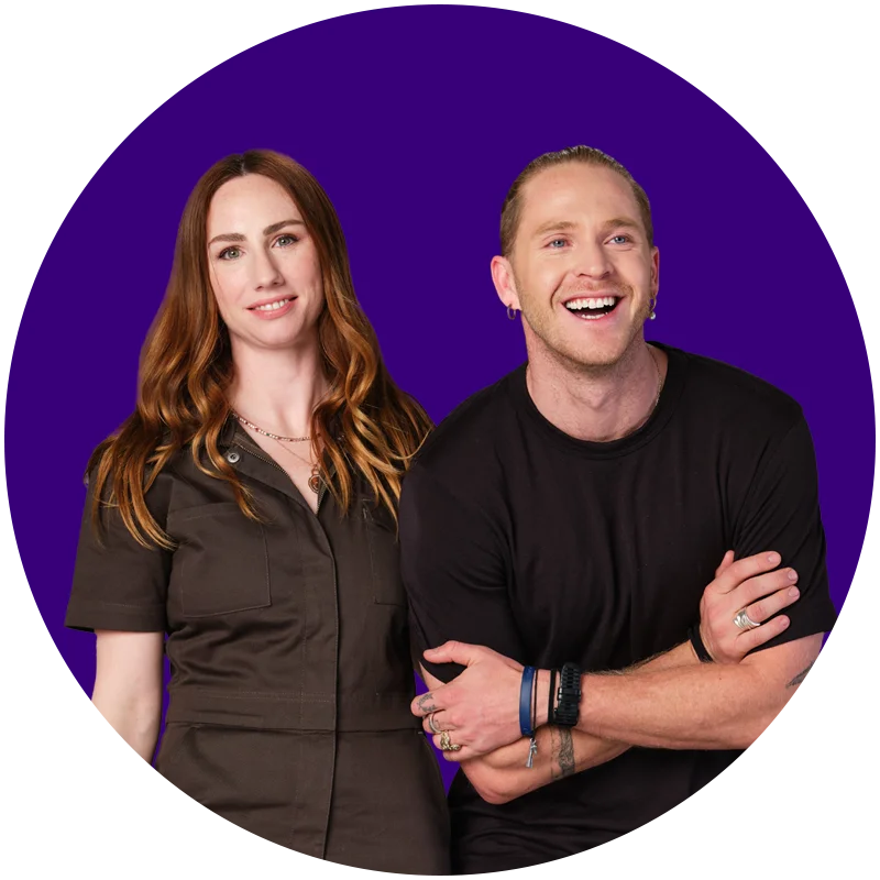 Hamish Khayat and Brittany Stewart, Best friends and co-founders of BURST