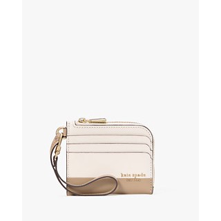 Devin Colorblocked Coin Card Case Wristlet