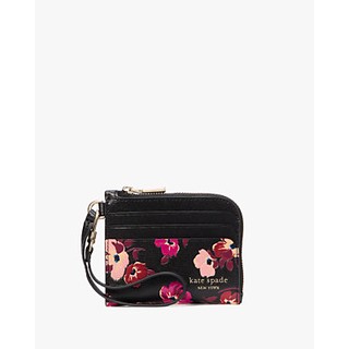 Devin Fall Poppies Coin Card Case Wristlet