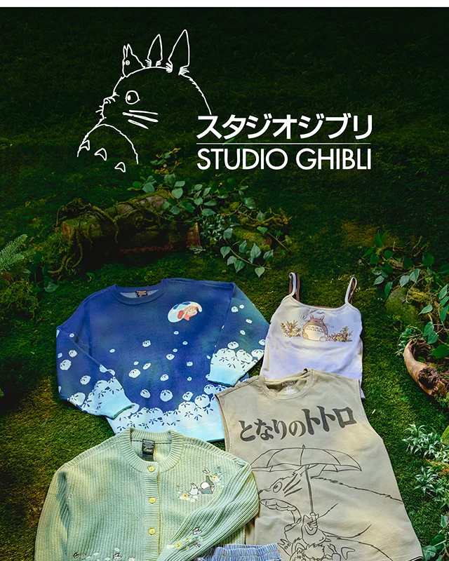 HT and Studio Ghibli. Shop Studio Ghibli