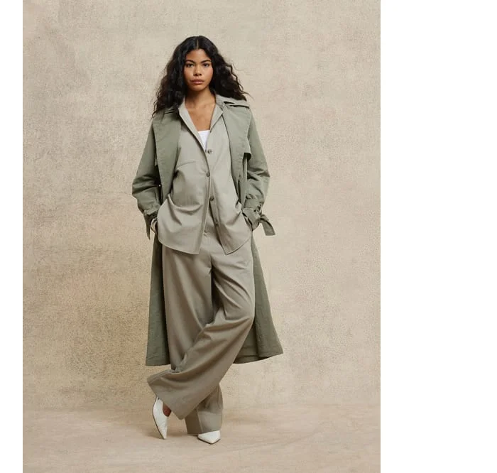 Wide Leg Trousers