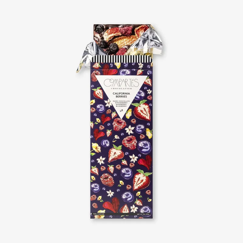 Image of California Berries Dark Chocolate Bar