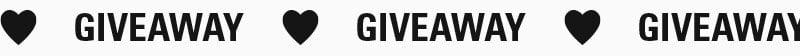 Giveaway