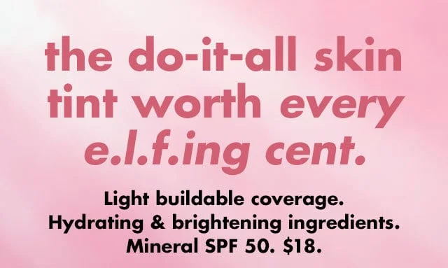 Light buildable coverage, with mineral SPF 50
